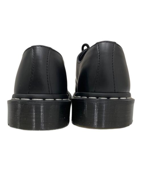 Dr.Martens（ドクターマーチン）Dr.Martens (ドクターマーチン) WHITE STITCH LE ホワイト ステッチ レザー シューズ 1461WS ブラック サイズ:UK7の古着・服飾アイテム