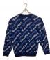 KENZO (ケンゾー) VERDY JUMPER CREW NECK KNIT ヴェルディ ジャンパー クルーネック ニット FE55PU4573CB ブルー サイズ:L：20000円