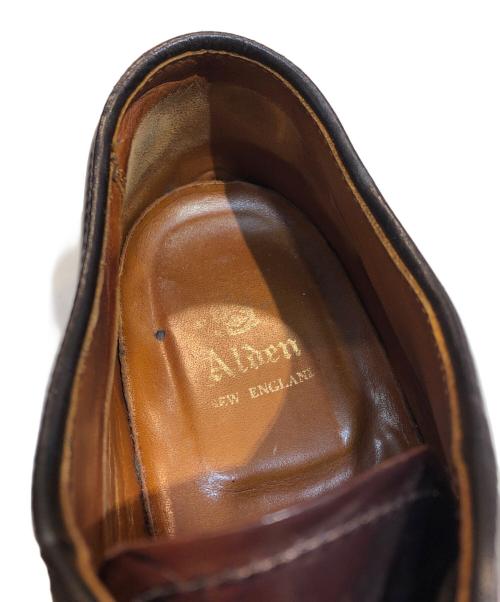 Alden（オールデン）ALDEN (オールデン) シェルコードバン プレーントゥシューズ 990 Clipper Ox.  クリッパーオックスフォード バリーラスト バーガンディー サイズ:8Dの古着・服飾アイテム