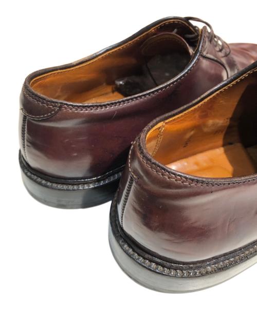Alden（オールデン）ALDEN (オールデン) シェルコードバン プレーントゥシューズ 990 Clipper Ox.  クリッパーオックスフォード バリーラスト バーガンディー サイズ:8Dの古着・服飾アイテム