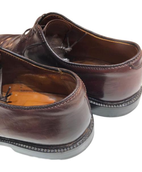 Alden（オールデン）ALDEN (オールデン) シェルコードバン プレーントゥシューズ 990 Clipper Ox.  クリッパーオックスフォード バリーラスト バーガンディー サイズ:8Dの古着・服飾アイテム