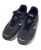 NEW BALANCEニューバランス）の古着「ローカットスニーカー M990NV」｜ネイビー