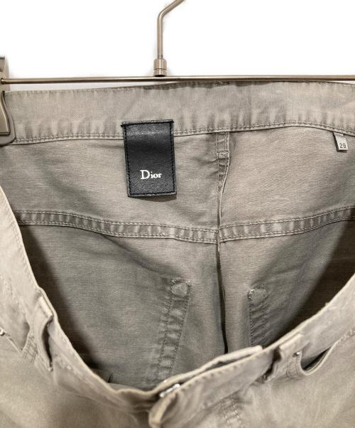 DIOR HOMME（ディオール オム）DIOR HOMME (ディオール オム) スキニーパンツ クリス期 003D000TX056 グレー サイズ:29の古着・服飾アイテム