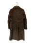 FENDI (フェンディ) ムートンコート ブラウン サイズ:42：40000円