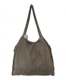 STELLA McCARTNEY（ステラマッカートニー）の古着「BORSA SMALL TOTE SHAGGY DEER ファラベラ シャギーディア スモール トートバッグ 261063 W9132」｜グレー