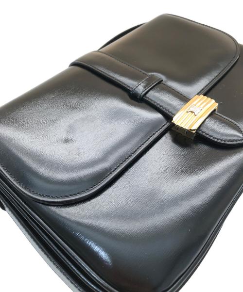CELINE（セリーヌ）CELINE (セリーヌ) ショルダーバッグ ブラックの古着・服飾アイテム