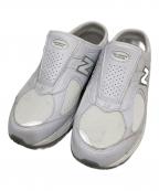 NEW BALANCE×BEAMSニューバランス×ビームス）の古着「ミュール M2002RM3」｜ホワイト