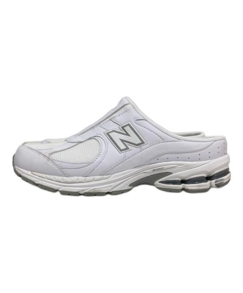 NEW BALANCE（ニューバランス）NEW BALANCE (ニューバランス) BEAMS (ビームス) ミュール M2002RM3 ホワイト サイズ:27.5の古着・服飾アイテム