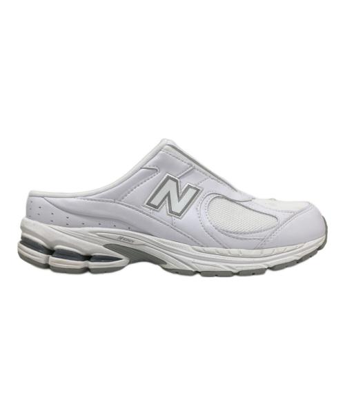 NEW BALANCE（ニューバランス）NEW BALANCE (ニューバランス) BEAMS (ビームス) ミュール M2002RM3 ホワイト サイズ:27.5の古着・服飾アイテム
