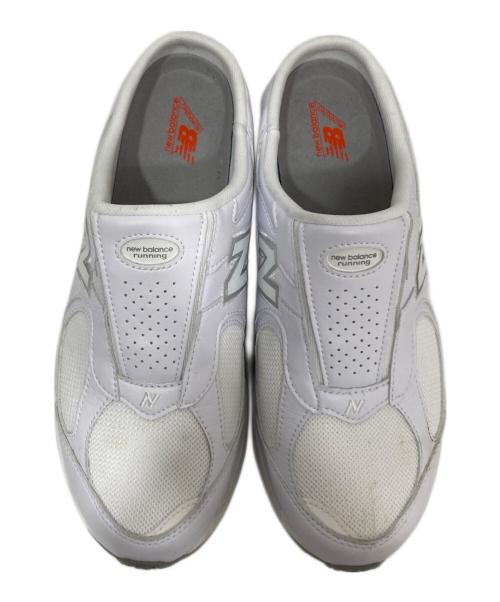 NEW BALANCE（ニューバランス）NEW BALANCE (ニューバランス) BEAMS (ビームス) ミュール M2002RM3 ホワイト サイズ:27.5の古着・服飾アイテム