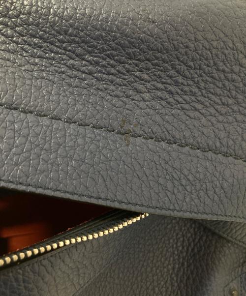 TOD'S（トッズ）TOD'S (トッズ) ウェーブバッグ ネイビーの古着・服飾アイテム