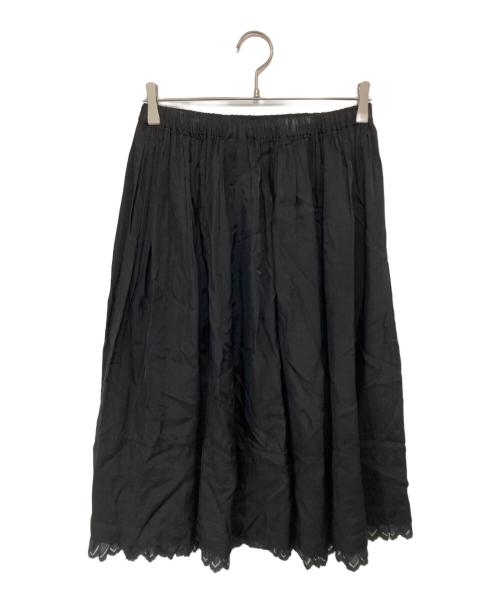 tricot COMME des GARCONS（トリココムデギャルソン）tricot COMME des GARCONS (トリココムデギャルソン) キュプラプリーツスカート TC-S042 AD2008 ブラック サイズ:記載なしの古着・服飾アイテム