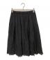 tricot COMME des GARCONS（トリココムデギャルソン）の古着「キュプラプリーツスカート TC-S042 AD2008」｜ブラック
