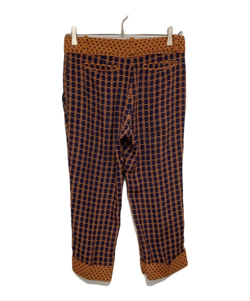 LOUIS VUITTON（ルイ ヴィトン）LOUIS VUITTON (ルイ ヴィトン) 総柄パンツ RW102A WRPA08ACZ オレンジ サイズ:36の古着・服飾アイテム