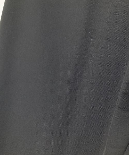 Graphpaper（グラフペーパー）Graphpaper (グラフペーパー) Scale Off Wool Wide Tapered Chef Pants スケール オフ ウール ワイド テーパード シェフ パンツ ブラックの古着・服飾アイテム