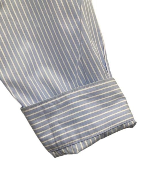 PLAY COMME des GARCONS（プレイコムデギャルソン）PLAY COMME des GARCONS The North Face X Play Blouse Stripe ザ ノース フェイス X プレイ ブラウス ストライプ AE-B202 スカイブルー サイズ:Lの古着・服飾アイテム