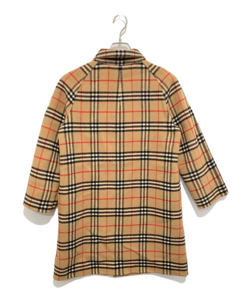 Burberry's（バーバリーズ）Burberry's (バーバリーズ) ノバチェック リバーシブルコート ベージュ サイズ:７の古着・服飾アイテム