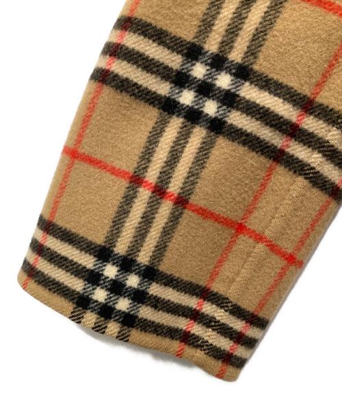 Burberry's（バーバリーズ）Burberry's (バーバリーズ) ノバチェック リバーシブルコート ベージュ サイズ:７の古着・服飾アイテム