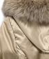 中古・古着 MONCLER (モンクレール) ダウンジャケット ブラウン サイズ:1：17000円