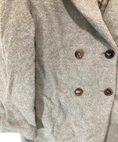 'S Max Mara（エスマックスマーラ）'S Max Mara (エスマックスマーラ) アルパカダブルコート　90860343 ベージュ サイズ:36の古着・服飾アイテム