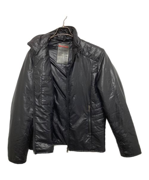 PRADA SPORTS（プラダスポーツ）PRADA SPORTS (プラダスポーツ) ハイネックジップアップブルゾン SGV47 ブラック サイズ:52の古着・服飾アイテム