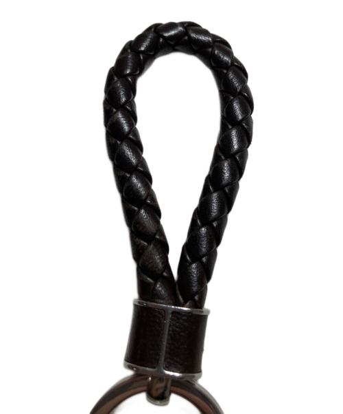 BOTTEGA VENETA（ボッテガベネタ）BOTTEGA VENETA (ボッテガベネタ) ブレイドキーリング ブラウンの古着・服飾アイテム