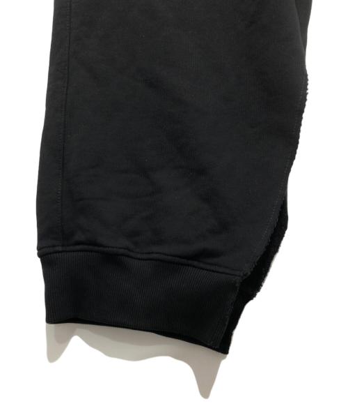 MM6 Maison Margiela（エムエムシックスメゾンマルジェラ）MM6 Maison Margiela (エムエムシックスメゾンマルジェラ) 21AW スリットスウェットパンツ S52KA0315 S25337  ブラック サイズ:XSの古着・服飾アイテム