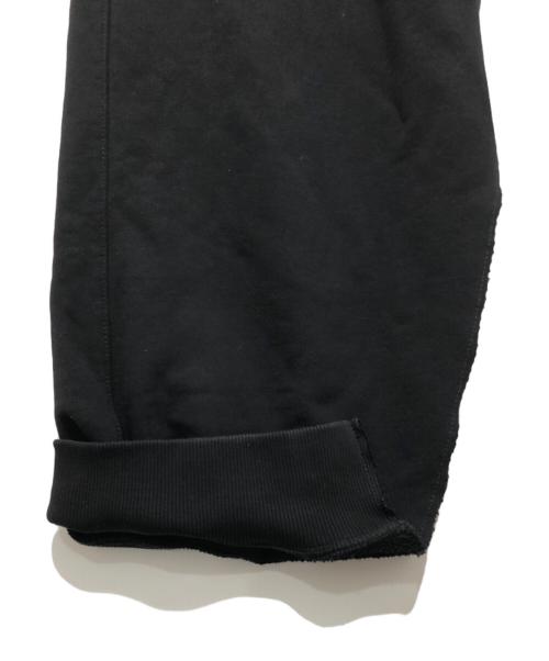 MM6 Maison Margiela（エムエムシックスメゾンマルジェラ）MM6 Maison Margiela (エムエムシックスメゾンマルジェラ) 21AW スリットスウェットパンツ S52KA0315 S25337  ブラック サイズ:XSの古着・服飾アイテム