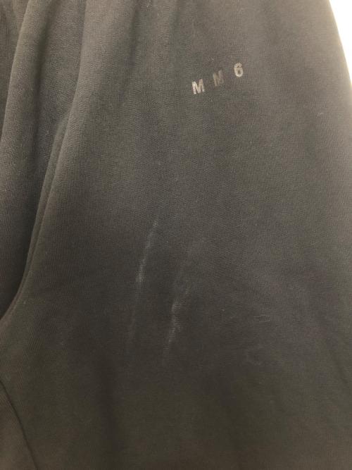 MM6 Maison Margiela（エムエムシックスメゾンマルジェラ）MM6 Maison Margiela (エムエムシックスメゾンマルジェラ) 21AW スリットスウェットパンツ S52KA0315 S25337  ブラック サイズ:XSの古着・服飾アイテム