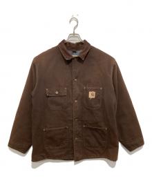CarHartt（カーハート）の古着「ミシガンチョアコート C02 DKB」｜ブラウン