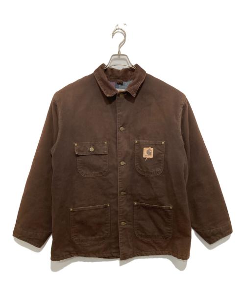 CarHartt（カーハート）CarHartt (カーハート) ミシガンチョアコート C02 DKB ブラウン サイズ:Lの古着・服飾アイテム