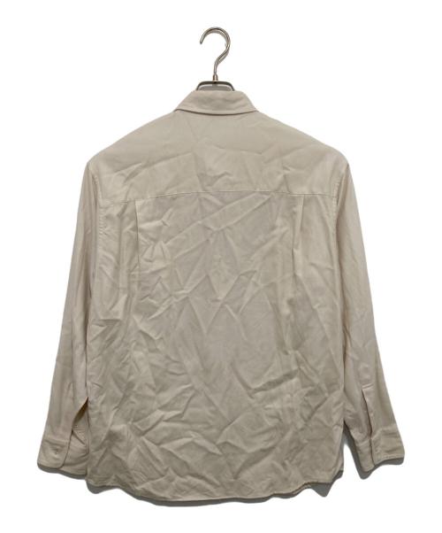 AURALEE（オーラリー）AURALEE (オーラリー) SUPER LIGHT WOOL SHIRTS スーパー ライト ウール シャツ A22AS01OS アイボリー サイズ:3の古着・服飾アイテム