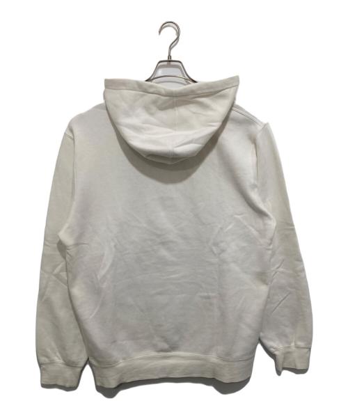 stussy（ステューシー）stussy (ステューシー) Skull & Bones Pigment Dyed Hoodie 「スカル アンド ボーンズ ピグメント ダイド フーディ ホワイト サイズ:XLの古着・服飾アイテム