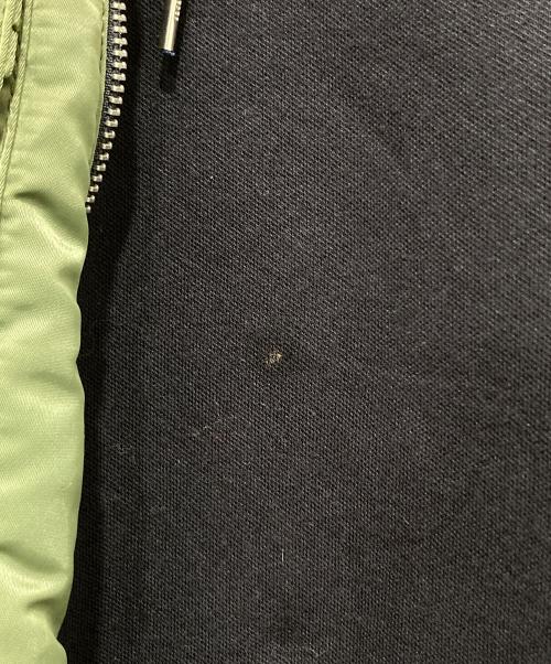 sacai（サカイ）sacai (サカイ) Sponge Sweat MA-1 Dress　スポンジスウェットエムエーワンドレス　SCW-059 ネイビー サイズ:２の古着・服飾アイテム