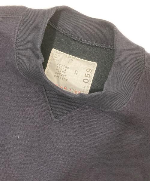 sacai（サカイ）sacai (サカイ) Sponge Sweat MA-1 Dress　スポンジスウェットエムエーワンドレス　SCW-059 ネイビー サイズ:２の古着・服飾アイテム