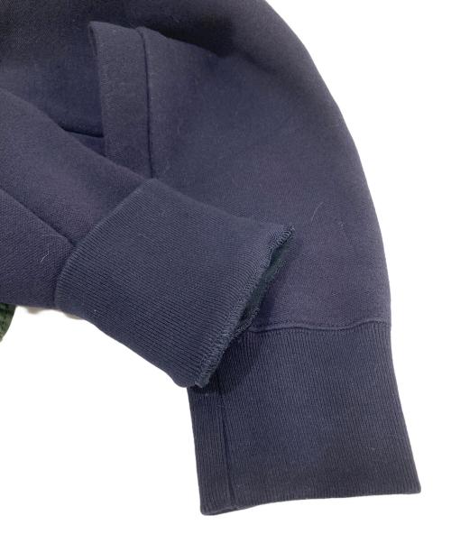 sacai（サカイ）sacai (サカイ) Sponge Sweat MA-1 Dress　スポンジスウェットエムエーワンドレス　SCW-059 ネイビー サイズ:２の古着・服飾アイテム