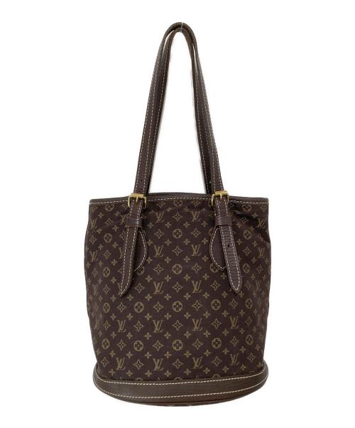 LOUIS VUITTON（ルイ ヴィトン）LOUIS VUITTON (ルイ ヴィトン) モノグラム ミニ ラン バケットPM トートバッグ ブラウン・ベージュ サイズ:PMの古着・服飾アイテム