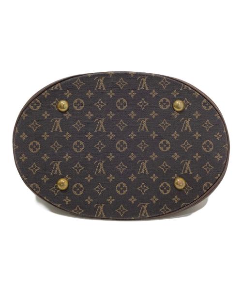 LOUIS VUITTON（ルイ ヴィトン）LOUIS VUITTON (ルイ ヴィトン) モノグラム ミニ ラン バケットPM トートバッグ ブラウン・ベージュ サイズ:PMの古着・服飾アイテム