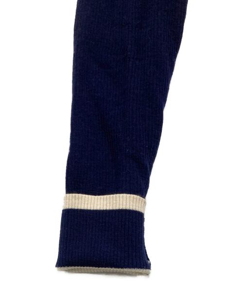POLO RALPH LAUREN（ポロ・ラルフローレン）POLO RALPH LAUREN (ポロ・ラルフローレン) ハイブリッド スウェット プリーツ ポロ ドレス ネイビー サイズ:Mの古着・服飾アイテム