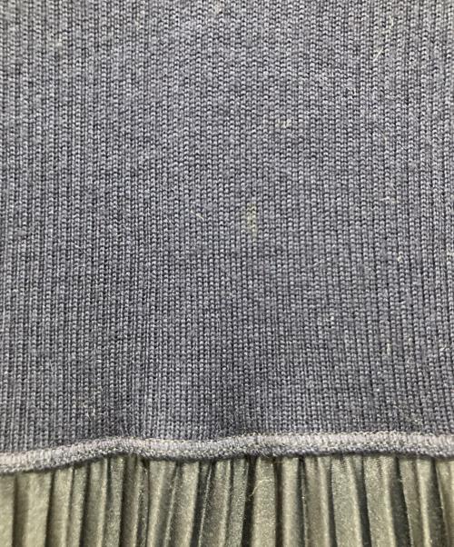 POLO RALPH LAUREN（ポロ・ラルフローレン）POLO RALPH LAUREN (ポロ・ラルフローレン) ハイブリッド スウェット プリーツ ポロ ドレス ネイビー サイズ:Mの古着・服飾アイテム