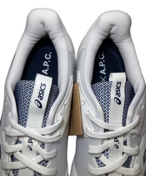 asics（アシックス）asics (アシックス) A.P.C. (アーペーセー) SOLUTION SPEED FF 3 ソリューションスピード FF ホワイト サイズ:28の古着・服飾アイテム