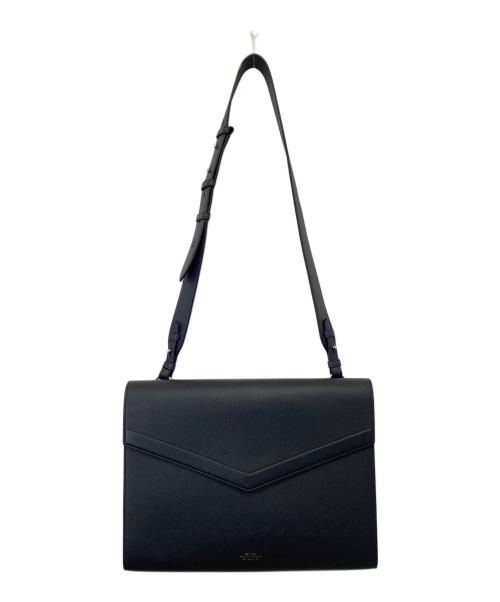 SMYTHSON（スマイソン）SMYTHSON (スマイソン) ショルダーバッグ　STPN0NV1582 ネイビーの古着・服飾アイテム