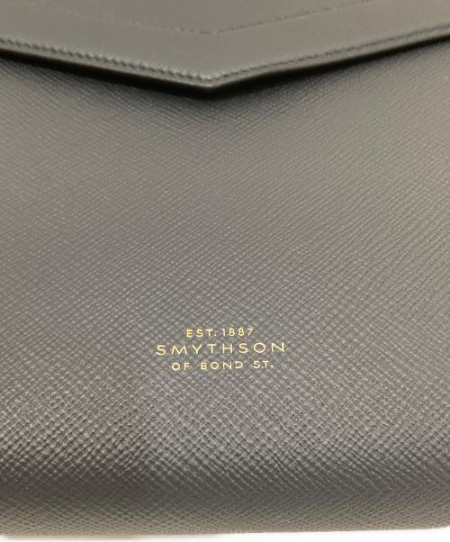 SMYTHSON（スマイソン）SMYTHSON (スマイソン) ショルダーバッグ　STPN0NV1582 ネイビーの古着・服飾アイテム