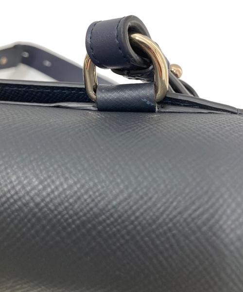 SMYTHSON（スマイソン）SMYTHSON (スマイソン) ショルダーバッグ　STPN0NV1582 ネイビーの古着・服飾アイテム