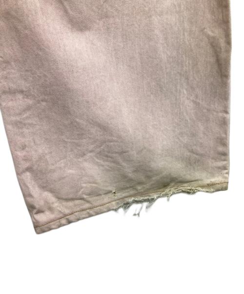 Acne studios（アクネ ストゥディオズ）ACNE STUDIOS (アクネ ストゥディオズ) ルーズフィットジーンズ ピンク サイズ:38の古着・服飾アイテム
