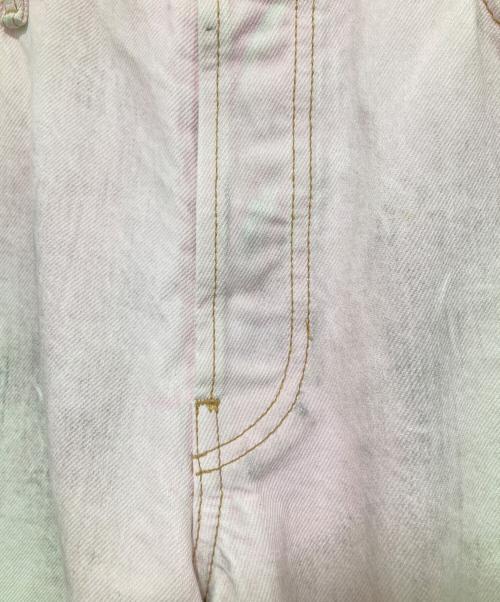 Acne studios（アクネ ストゥディオズ）ACNE STUDIOS (アクネ ストゥディオズ) ルーズフィットジーンズ ピンク サイズ:38の古着・服飾アイテム