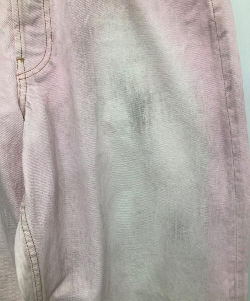 Acne studios（アクネ ストゥディオズ）ACNE STUDIOS (アクネ ストゥディオズ) ルーズフィットジーンズ ピンク サイズ:38の古着・服飾アイテム