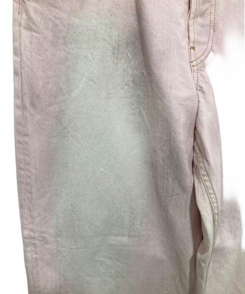 Acne studios（アクネ ストゥディオズ）ACNE STUDIOS (アクネ ストゥディオズ) ルーズフィットジーンズ ピンク サイズ:38の古着・服飾アイテム