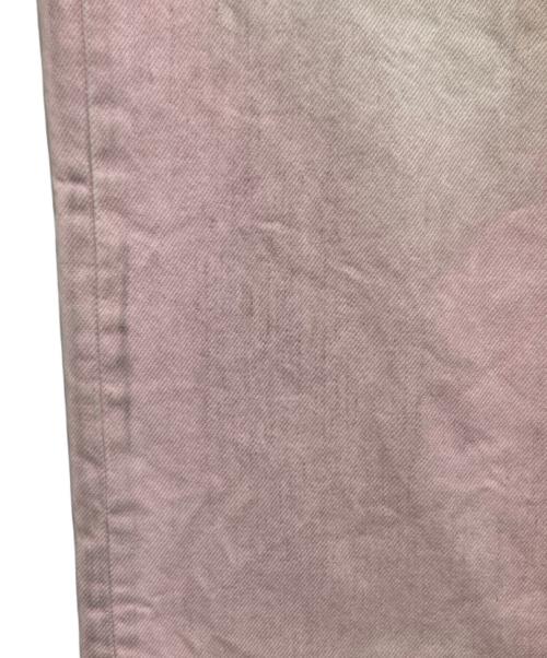 Acne studios（アクネ ストゥディオズ）ACNE STUDIOS (アクネ ストゥディオズ) ルーズフィットジーンズ ピンク サイズ:38の古着・服飾アイテム