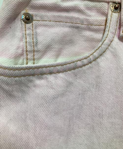 Acne studios（アクネ ストゥディオズ）ACNE STUDIOS (アクネ ストゥディオズ) ルーズフィットジーンズ ピンク サイズ:38の古着・服飾アイテム